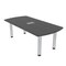 Skutchi Designs 33.5 in W, 59.5 in L, 29 in H, Engineered Wood Top, Grey H-AREC-3460-PT-AN-EL - alternate 1